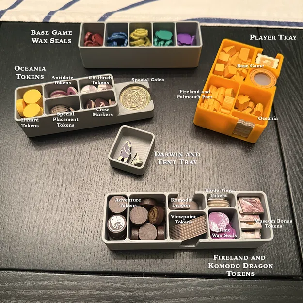 Organizer Darwin's Journey (Collector’s Edition) kèm đầy đủ mọi expansion - Image 9