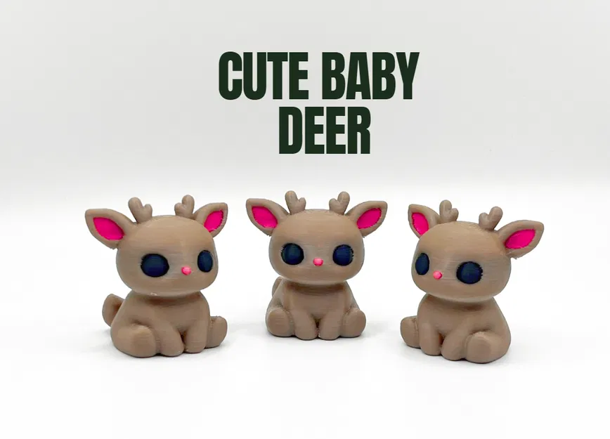 Bé Nai Con Dễ Thương (Cute Baby Deer) - Image 1