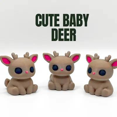 Bé Nai Con Dễ Thương (Cute Baby Deer)