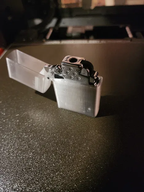 Vỏ bật lửa Zippo remix có gân (ribbed) - Image 1