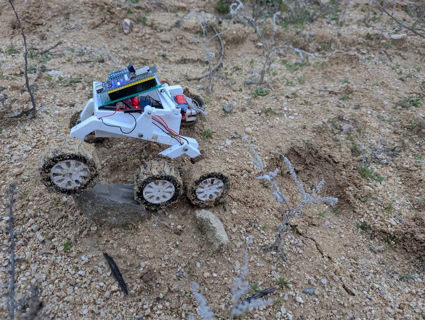 Papaya Pathfinder Mini - Rover ESP32 mã nguồn mở - Image 1