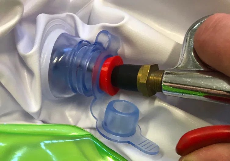 Adapter Đầu Blow Gun Air Compressor (Rubber Tip) sang Boston Valve - Image 1