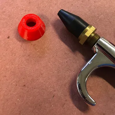 Adapter Đầu Blow Gun Air Compressor (Rubber Tip) sang Boston Valve