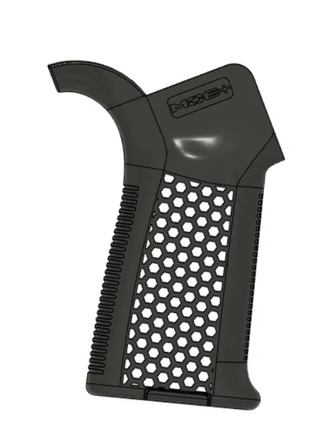 Tay cầm AR15 kiểu Magpul dạng honeycomb - Image 2