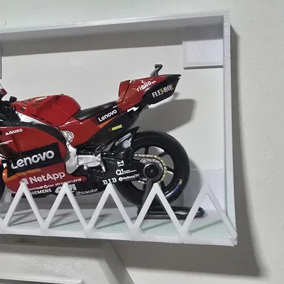 Kệ trưng bày mô tô tỉ lệ 1:18