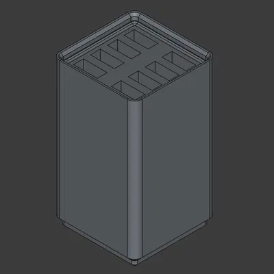 Khay Gridfinity 1x1 để nhíp (Gridfinity 1x1 Tweezers Bin)