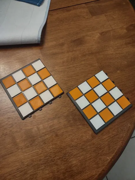 Bàn Cờ Checkers Bitcoin 4 Mảnh - Image 2