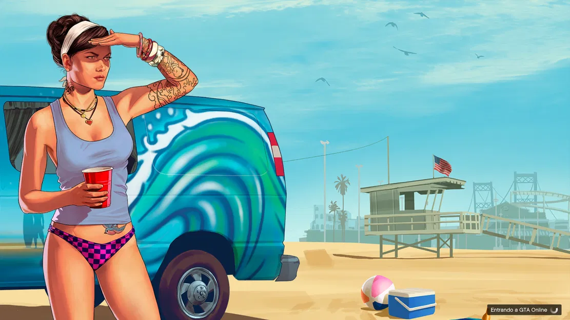 Nhân vật nữ GTA5 / Female Character from GTA 5 - Image 3