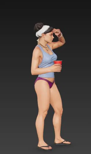 Nhân vật nữ GTA5 / Female Character from GTA 5 - Image 6