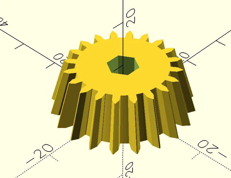 Sentro 48 Knitting Machine - Gear thay thế Heavy Duty & tay quay spline - Image 1