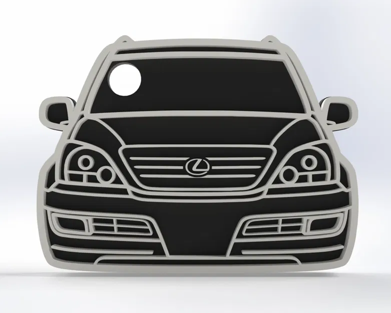 Móc khóa Lexus GX470 (Lexus GX470 Keychain) - Image 4