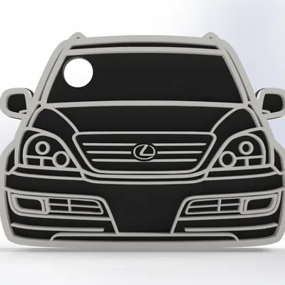 Móc khóa Lexus GX470 (Lexus GX470 Keychain)