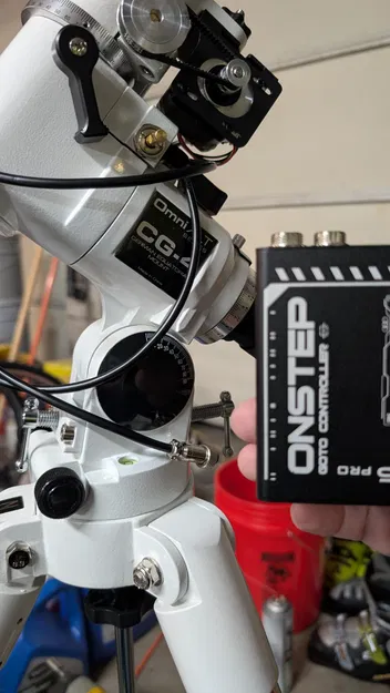 Ngàm kẹp Onstep V5 cho Celestron CG-4 EQ (clip-on mount) - Image 1