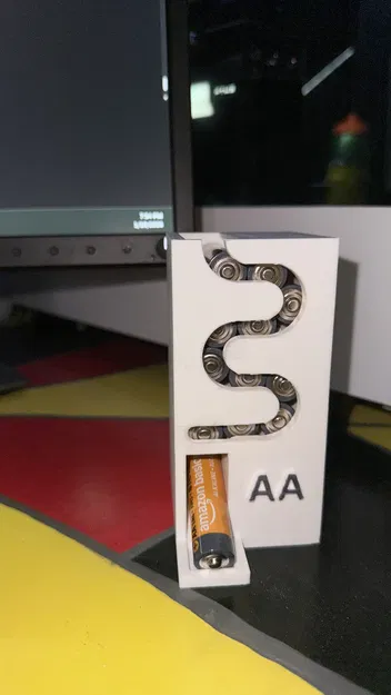 Bộ Nhả & Lưu Trữ Pin AA In 3D – Organizer Nhỏ Gọn - Image 2