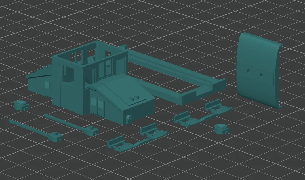 HOn30 Electric Steeple Cab – Đầu máy điện in FDM - Image 4