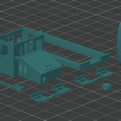 HOn30 Electric Steeple Cab – Đầu máy điện in FDM