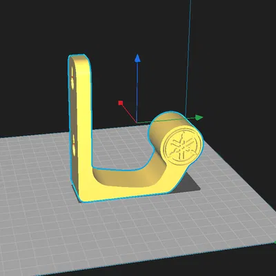 Giá đỡ mũ bảo hiểm thương hiệu Yamaha