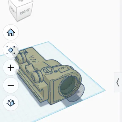 Mô hình Meprolight m21 (Prop) gắn ray Picatinny