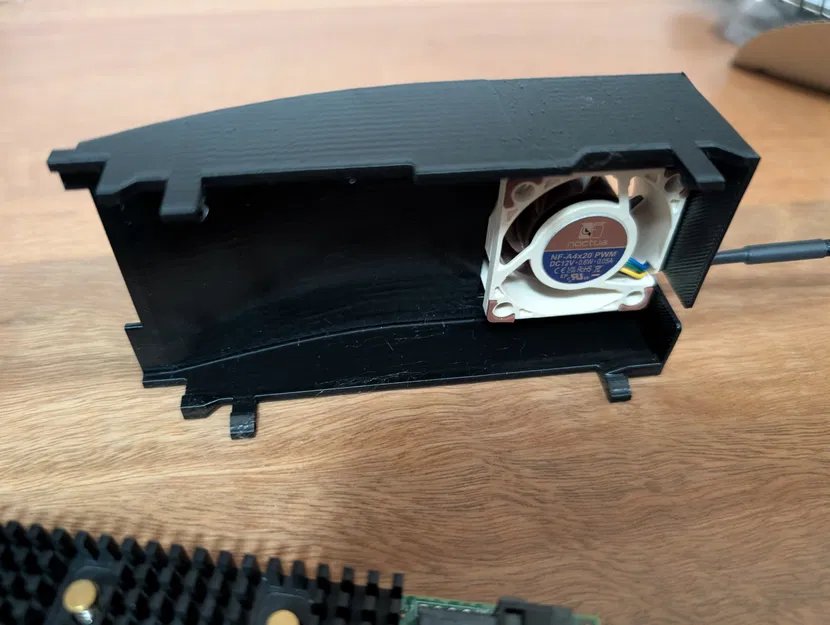 Ống hướng gió quạt 40x20 cho LSI 9400-16i (Fan Shroud) - Image 3