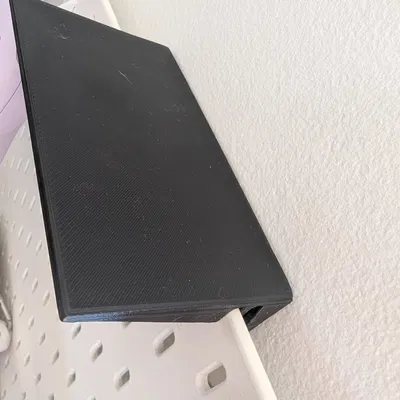 Kệ gắn đỉnh Ikea Skadis – Cắt vừa khay in Prusa Mini