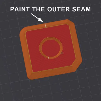 The Caulk Stroker – Dụng cụ miết keo/ron mịn (TPU 95A)