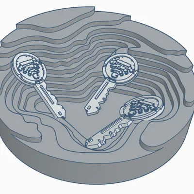 Schlüssel schale – Khay/Chén đựng chìa khóa phong cách hiện đại