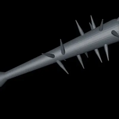 Mô hình action figure cầm gậy có đinh (Spiked bat action figures)