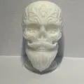 Hộp Sọ Râu Trang Trí (Decorated Bearded Skull) - Thumbnail 2