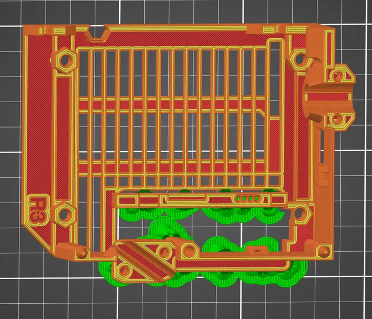 [Cải Tiến] Vỏ RPi Zero W2 Lật Ngược - Thêm Cutout Tản Nhiệt, HDMI & Khe Chỉnh Ốc - Image 3