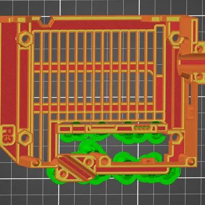 [Cải Tiến] Vỏ RPi Zero W2 Lật Ngược - Thêm Cutout Tản Nhiệt, HDMI & Khe Chỉnh Ốc