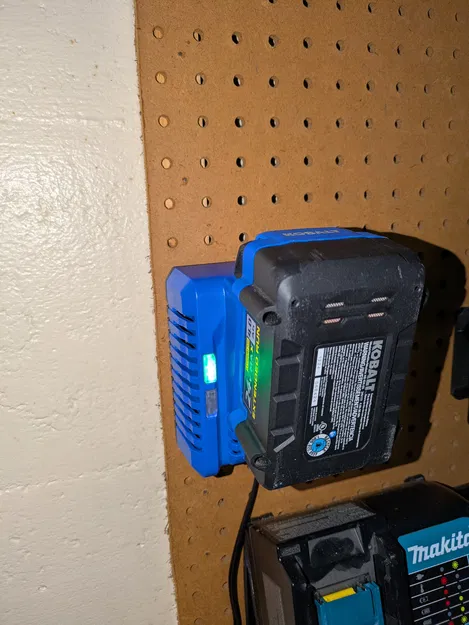 Ngàm treo Sy's Peglock cho bộ sạc pin Kobalt 24vMax - Image 1