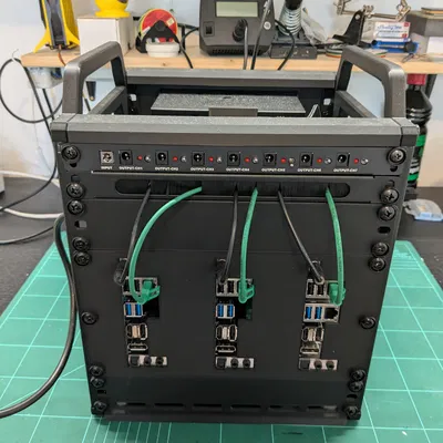 Giá gắn Odroid H4 cho rack 10''