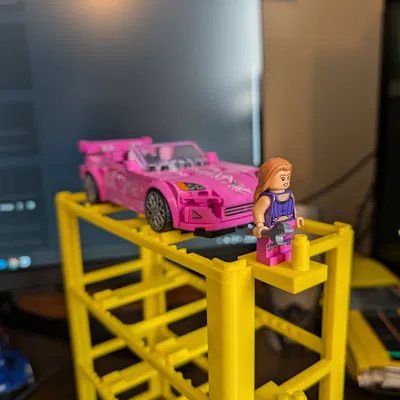 Chân đế trưng bày LEGO minifig cho kệ Speed Champions