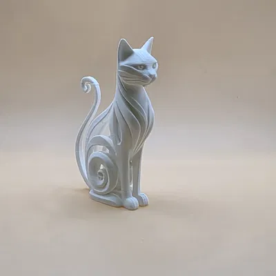 Dekorativní kočka – Mèo trang trí cách điệu treo tường