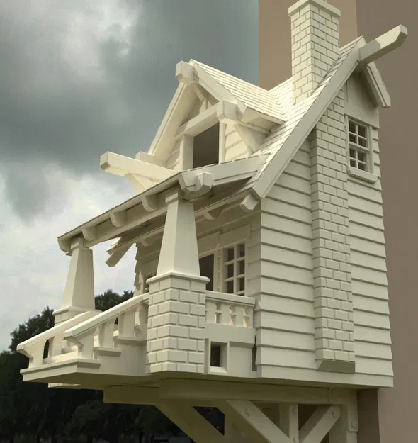 Nhà chim Bungalow phong cách American Craftsman - Image 5