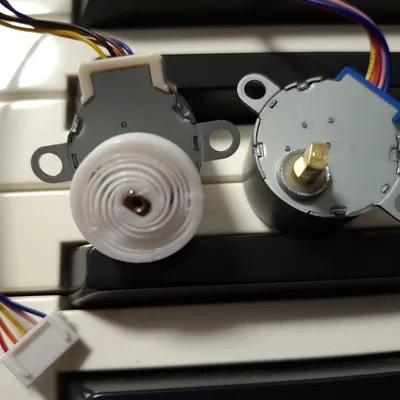 Bánh ma sát cho stepper motor nhỏ 24(28)-BYJ-48