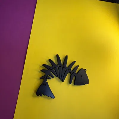 Flexy Fish – Cá dẻo in 3D (print-in-place)