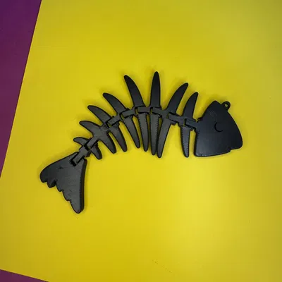 Flexy Fish – Cá dẻo in 3D (print-in-place)
