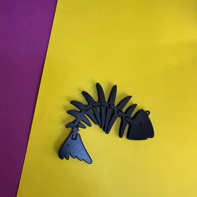 Flexy Fish – Cá dẻo in 3D (print-in-place)