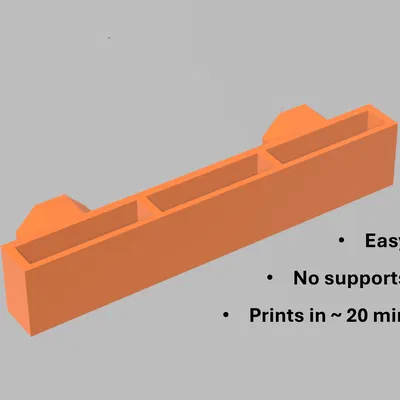 Giá gắn Multiboard đa năng cho đồ có pocket clip, nhíp & bits