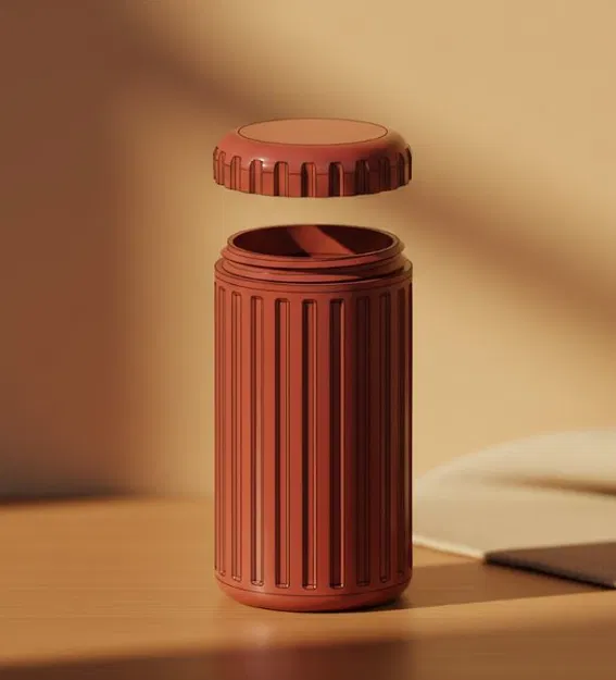 Frasco con tapa / Jar with lid (Hũ có nắp) - Image 1