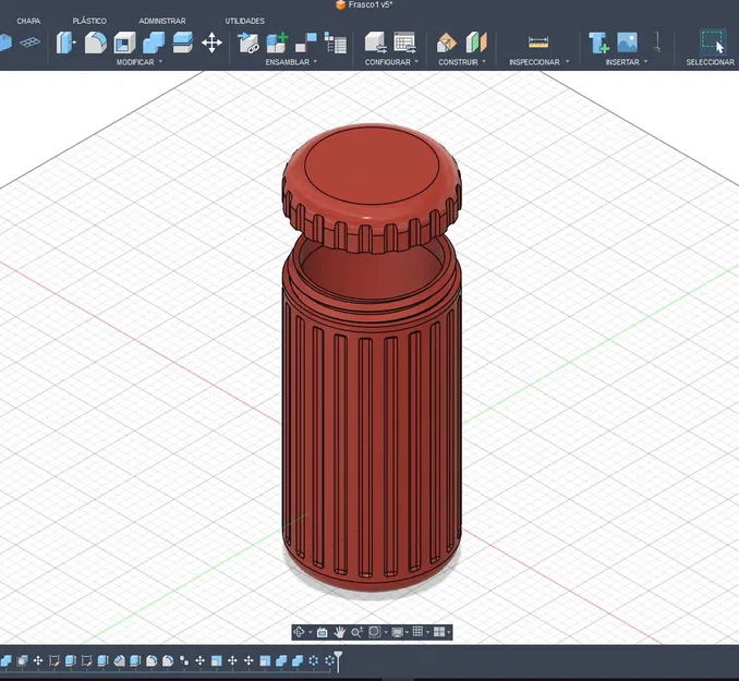 Frasco con tapa / Jar with lid (Hũ có nắp) - Image 5