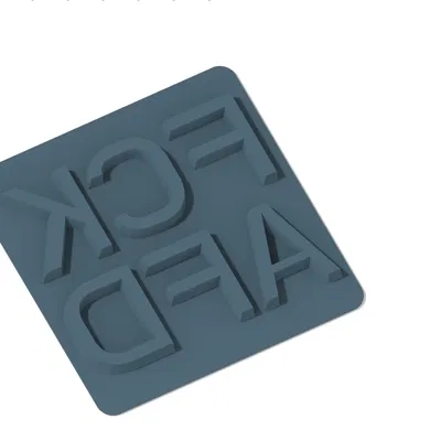 Khuôn Dập Lót Giày – In Dấu Trên Tuyết (TPU)