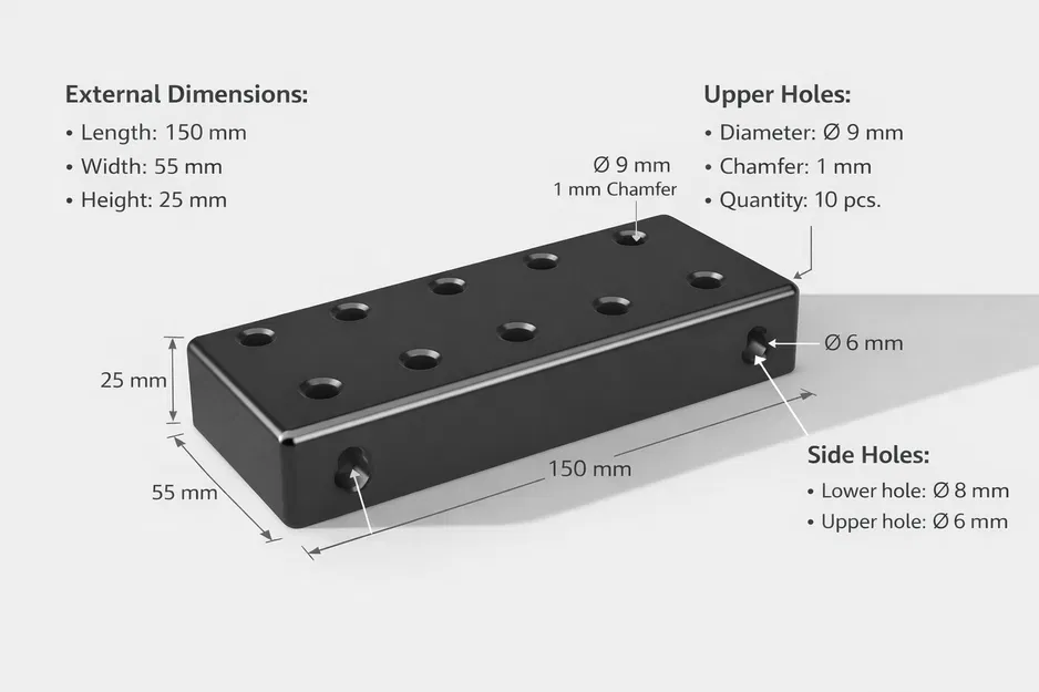 Kệ Giữ Tua Vít Universal - 10 Khe - Image 1