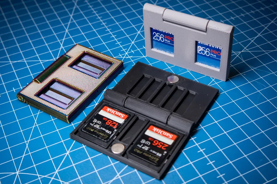 Hộp đựng thẻ SD đôi - Print in place - Image 1