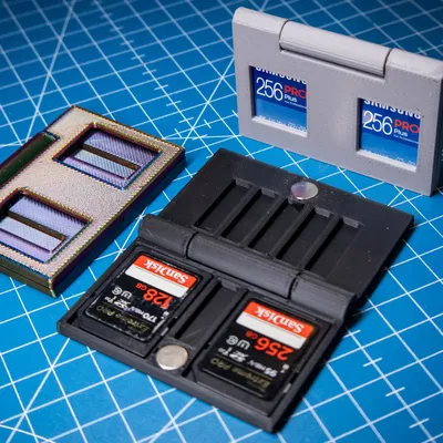 Hộp đựng thẻ SD đôi - Print in place