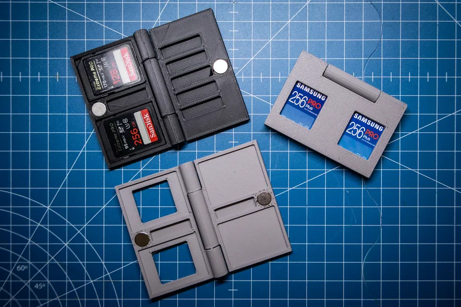 Hộp đựng thẻ SD đôi - Print in place - Image 2