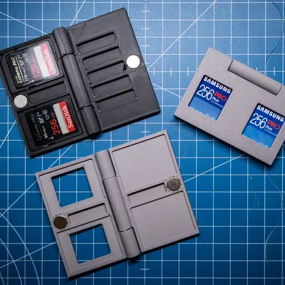 Hộp đựng thẻ SD đôi - Print in place