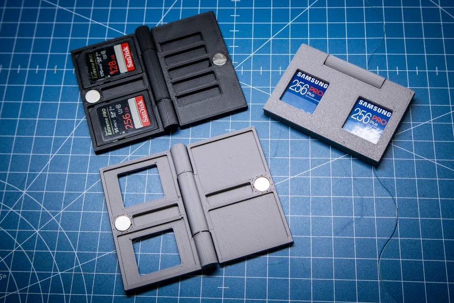 Hộp đựng thẻ SD đôi - Print in place - Image 3