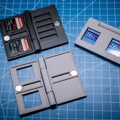 Hộp đựng thẻ SD đôi - Print in place